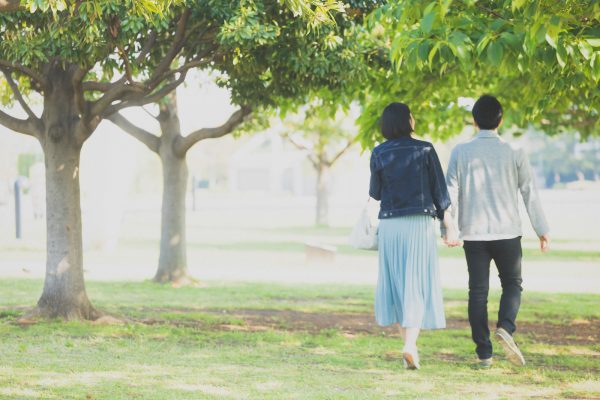 公園でデート